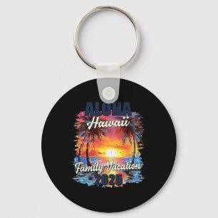 Chaveiro Férias Familiares Aloha Hawaii 2025 Summer Trip Ma
