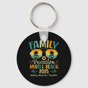 Chaveiro Férias Familiares de Myrtle Beach 2025 Matching Su