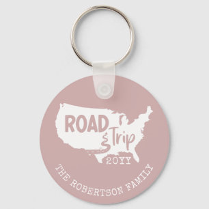 Chaveiro Férias Familiares Personalizadas   Family Road Tr
