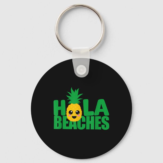 Chaveiro Férias Funny Beach Summer Pineapple T Cruise Hol (Frente)