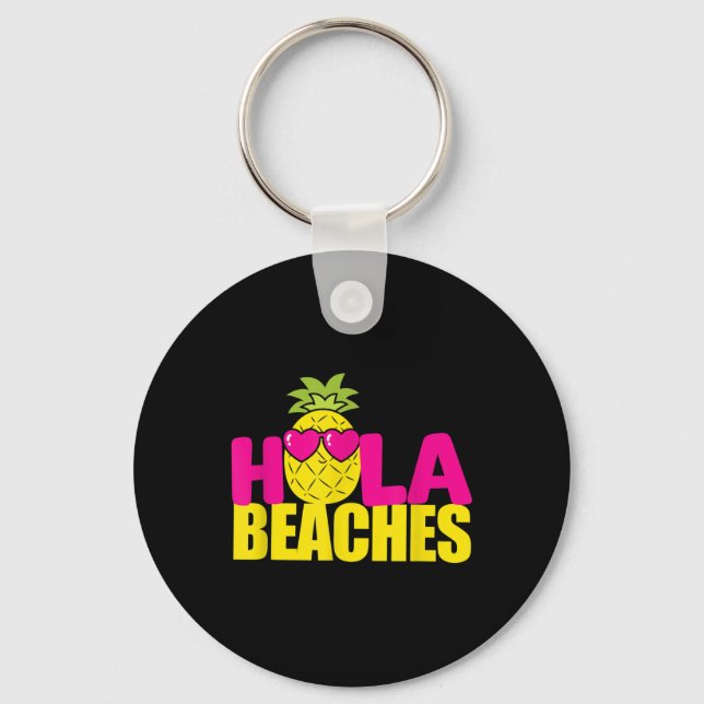 Chaveiro Férias Funny Beach Summer Pineapple T Cruise Hol (Frente)