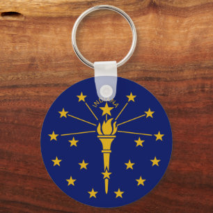Chaveiro Férias Indiana Flag e Indiana, patriotas / esporte