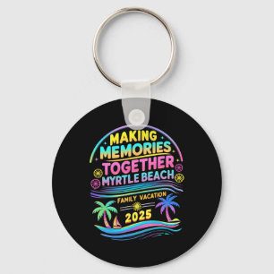 Chaveiro Férias Myrtle Beach Família 2025 Feriado Verão M