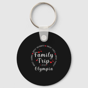Chaveiro Férias na Cidade de Olympia Família Combinando Hom