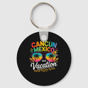 Chaveiro Férias na Praia de Cancun México 2025 Grupo de Via
