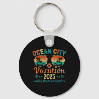 Chaveiro Férias na Praia de Ocean City 2025 Amigos Família