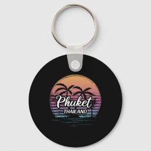 Chaveiro Férias vintage na Tailândia Viagem Ásia Praia Tail