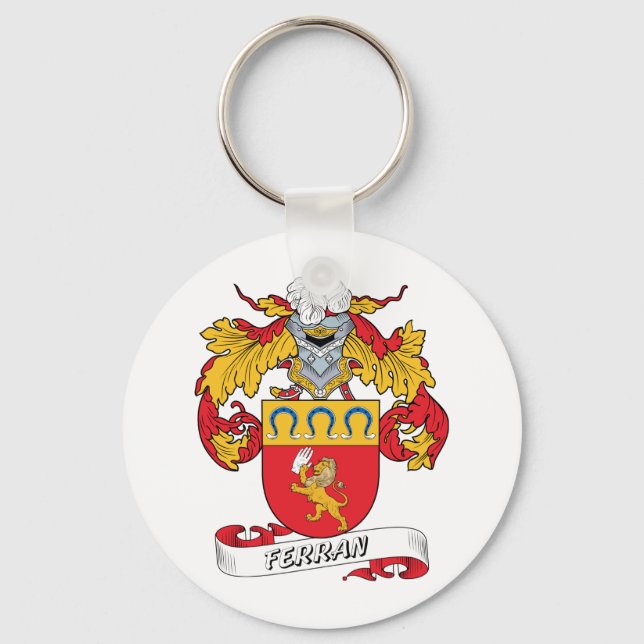 Chaveiro Ferran Family Crest (Frente)