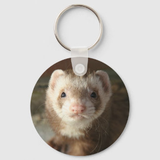 Chaveiro Ferret close-up