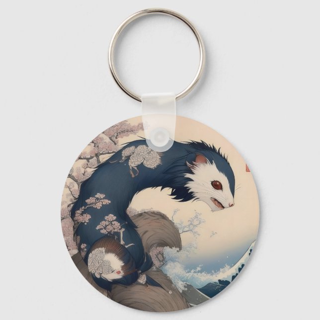Chaveiro Ferret - Japan (Frente)