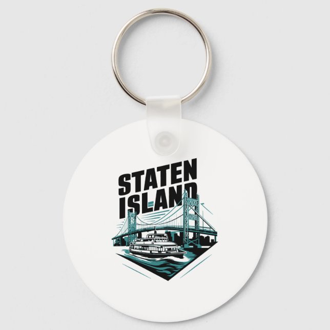 Chaveiro Ferry de Staten Island Nova York _1 (Frente)