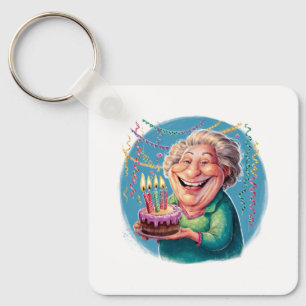 Chaveiro Festa de Aniversário da Nana Humorística