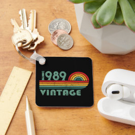 Chaveiro Festa de aniversário de 35ª safra personalizada