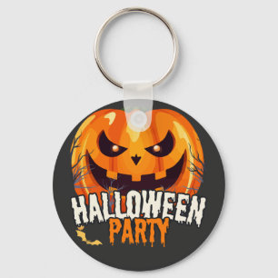 Chaveiro Festa de Halloween – Desenho de Abóbora de Hallowe