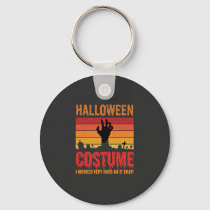 Chaveiro Festa de Halloween Fantasia Zumbi Cemitério Retro