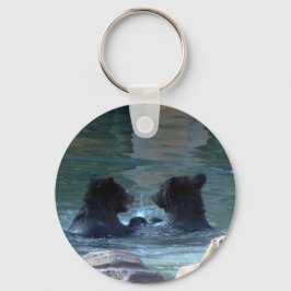 Chaveiro Festa de Nadação do Urso Grizzly