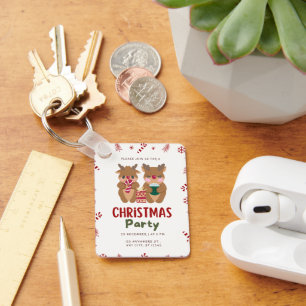 Chaveiro Festa de Natal 25 de Dezembro às 20h Pingente