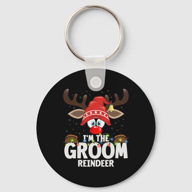 Chaveiro Festa de Natal, sou a Rainha do Groom (Frente)