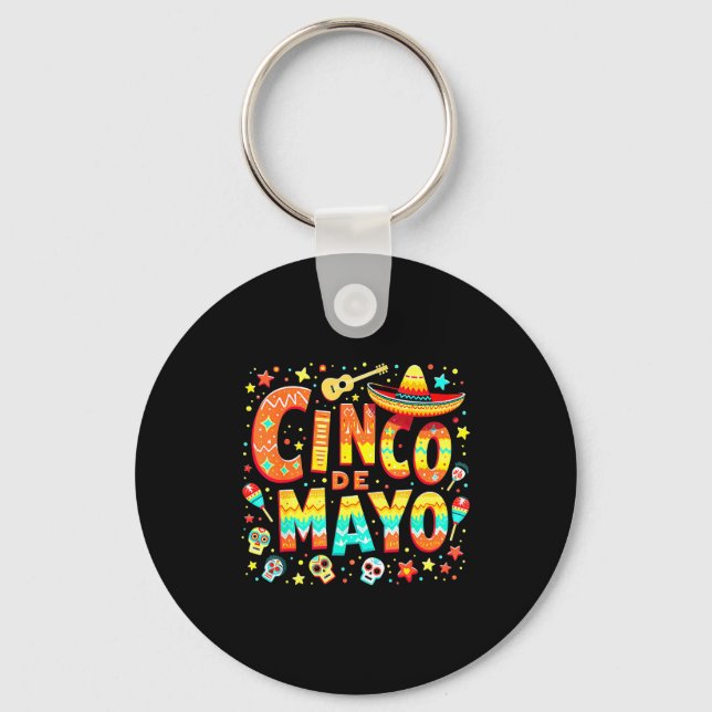 Chaveiro Festa Mexicana Cinco De Mayo  (Frente)