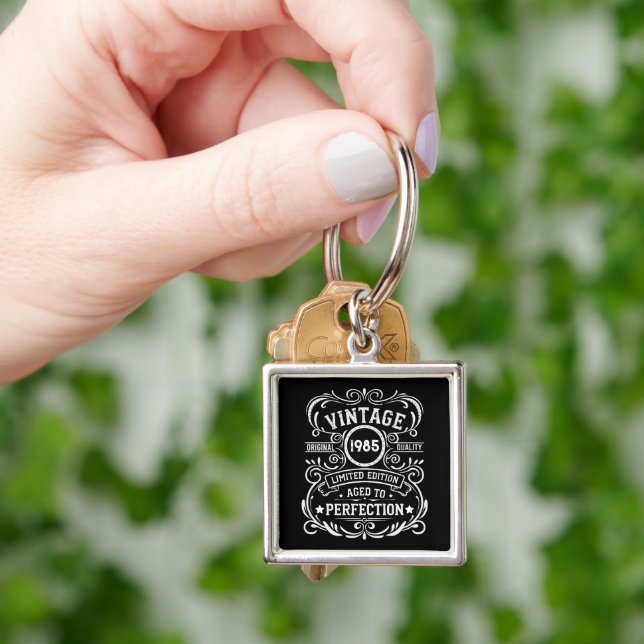 Chaveiro Festa personalizada de aniversário de 40 anos de q (Mão)