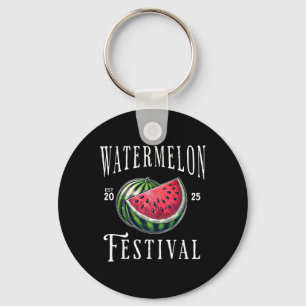 Chaveiro Festival de Melancia 2025 Frutas de Melão Férias d