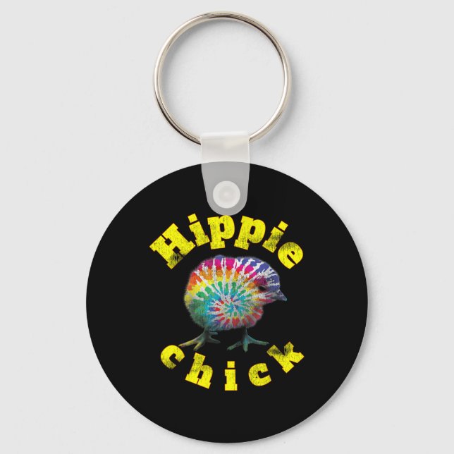 Chaveiro Festival Vibe Hippy Pintinho Tie Dye Pintinho (Frente)