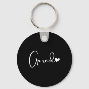 Chaveiro Fevereiro da Heart Health Month American Heart Hea