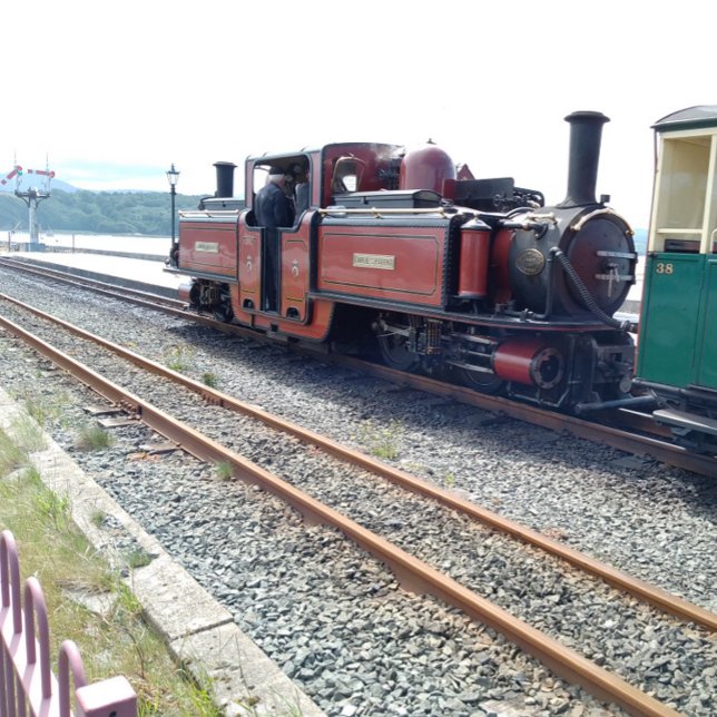 Chaveiro Ffestiniog and Transport for Wales Keyring (Ffestiniog LLoyd George)