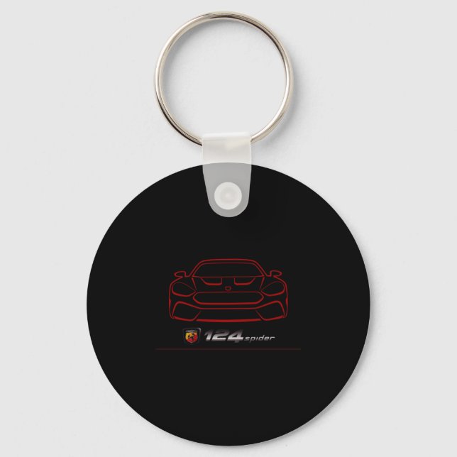Chaveiro Fiat 124 Abarth Sder70 T Shirt  (Frente)