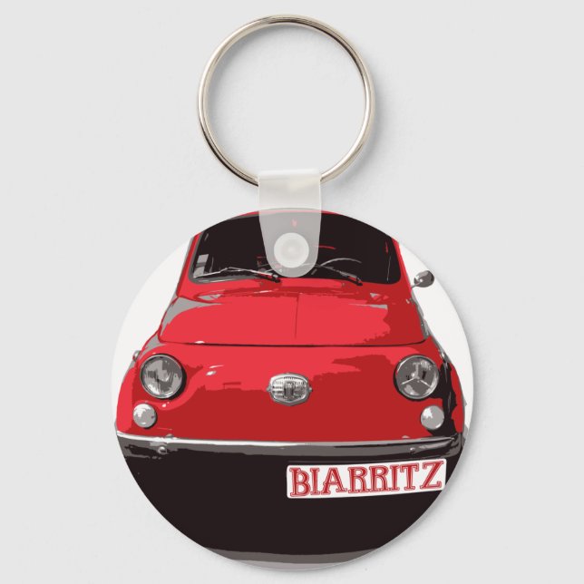 Chaveiro Fiat 500 Biarritz (Frente)