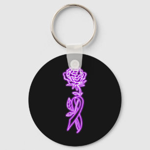 Chaveiro Fibromialgia rosa
