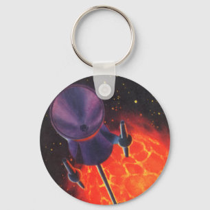 Chaveiro Ficção científica retrô, Foguete de Ficção Científ