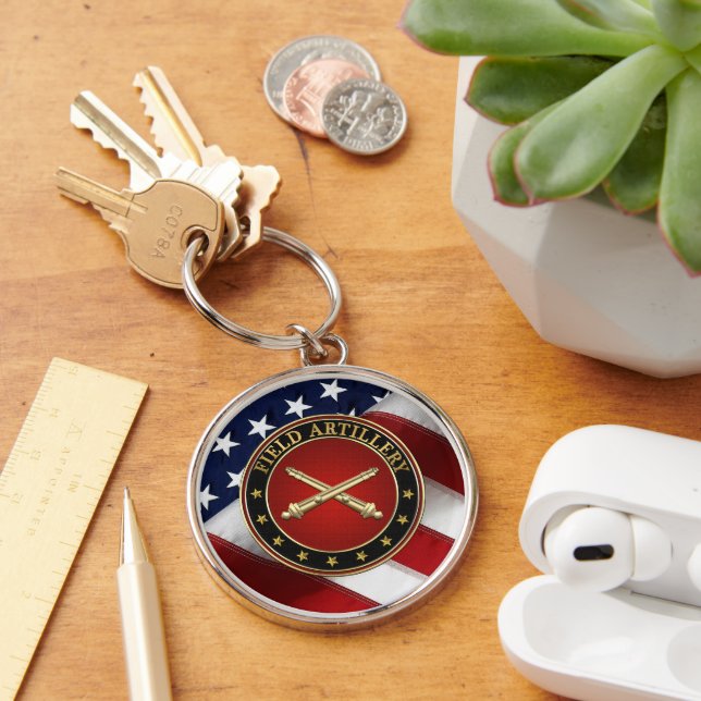 Chaveiro Field Artillery Branch Insignia Special Edition (Mesa)