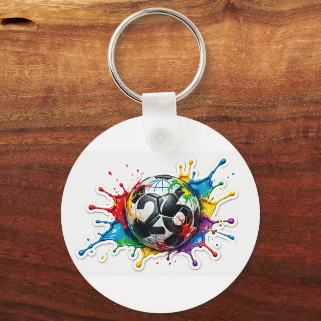 Chaveiro FIFA World Cup 2026 Sticker Bundle  Soccer Fan Art (Frente)