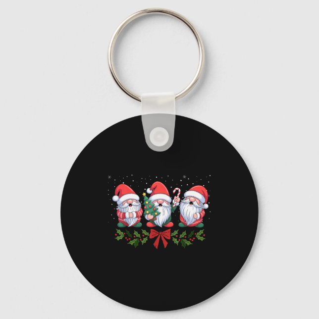 Chaveiro Fife Life Christmas Gnome Holiday Winter Xmas  (Frente)