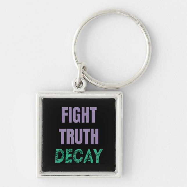 Chaveiro Fight Truth Decay (Frente)