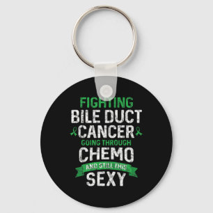 Chaveiro Fighter Bile Duct Cancer Quimio do Doente do Cance