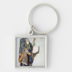 Chaveiro Figura de uma menina no traje turco, século XIX