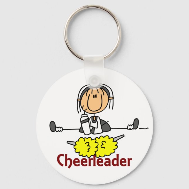 Chaveiro Figura do cheerleader (Frente)