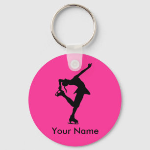 Chaveiro Figura personalizada corrente chave de patinador -