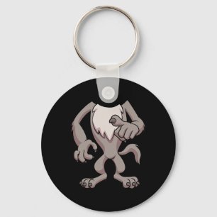 Chaveiro Figurino De Lobo Para O Halloween Werewolf Animal