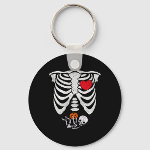 Chaveiro Figurinos de Halloween do Coração