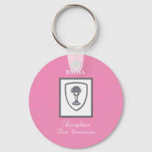 Chaveiro Filha, Primeira Comunhão Silver Chalice