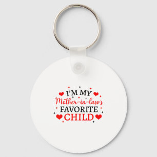 Chaveiro Filho Favorito da Minha Sogra, Mãe Divertida