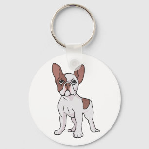 Chaveiro Filhote de Bulldog Francês Mãe de Cachorro Resgate