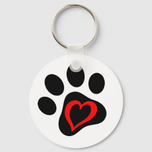 Chaveiro Filhote de cachorro-bolo o cão do serviço