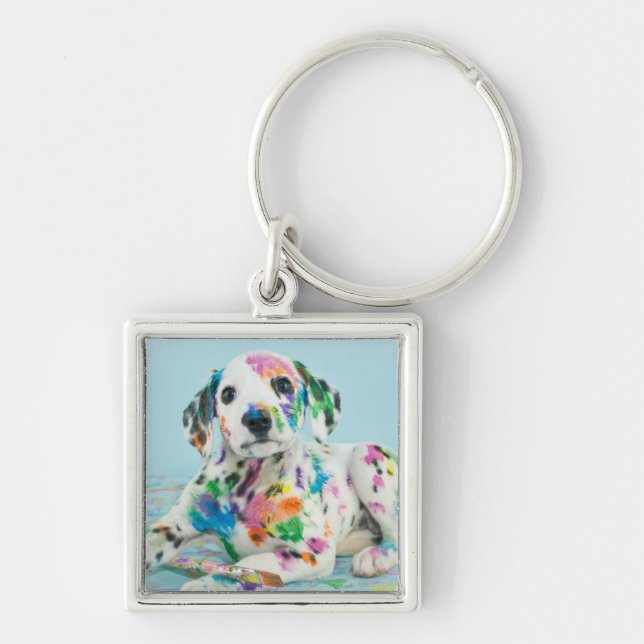Chaveiro Filhote de cachorro Dalmatian (Frente)
