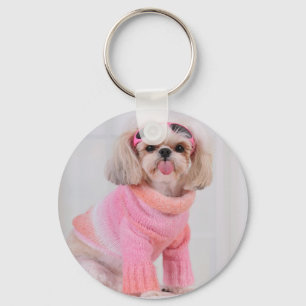 Chaveiro Filhote de cachorro de Shih Tzu - o Razz
