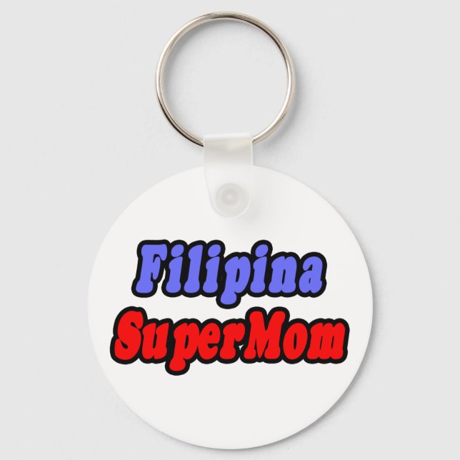 Chaveiro Filipina SuperMãe (Frente)