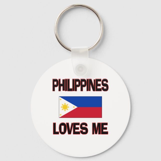 Chaveiro Filipinas me ama (Frente)